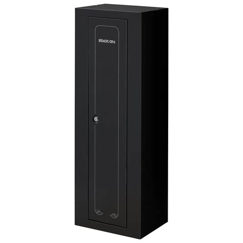 stack-on gcb-910 steel 10-gun compact steel security cabinet black|stack on gcb 910 price.